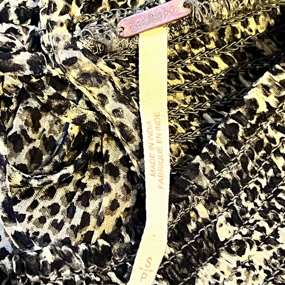 Free People Snake Print Roma Blouse - image 6